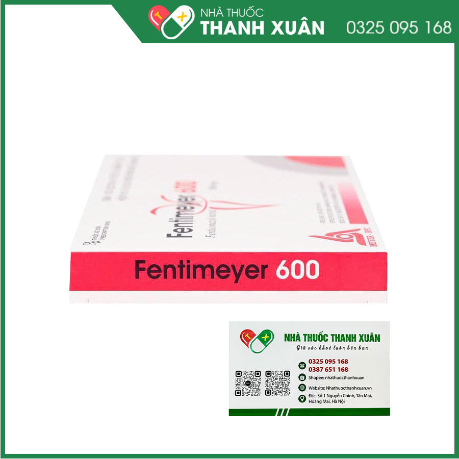 Fentimeyer 600 điều trị bệnh vi nấm Candida ở niêm mạc âm đạo